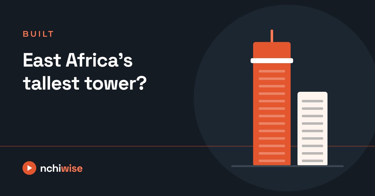 Two towers, one much taller than the other